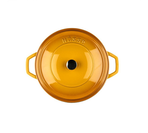 Кастрюля низкая Hascevher Esila 28 см Yellow A892528