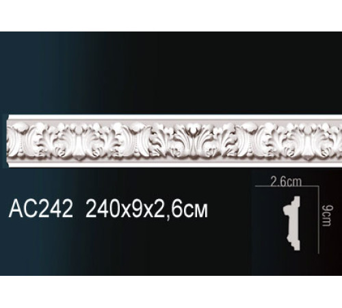 Молдинг полиуретановый Perfect AC242