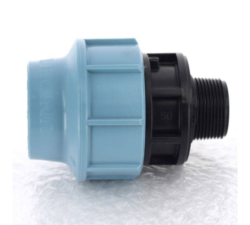 Муфта компрессионная Unidelta Deltone ПНД 50х1 1/4 НР 1003050005