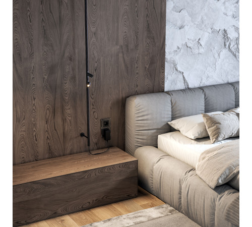 Mini Magnetic Настенно-потолочное крепление для шинопровода Round 85200/00