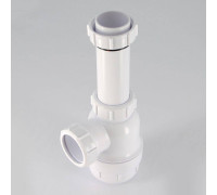 Сифон McAlpine бутылочный 1 1/2 x 40 мм без выпуска выход 40 мм MRSK2-NW