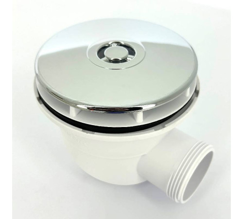 Сифон для поддона McAlpine MRS4C бутылочный слив 90-100 мм высота 82 мм хром MRS4C