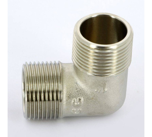 Угольник резьбовой Uni-Fitt 1 Н-Н никелированный 613N4400