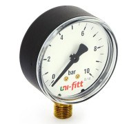Манометр радиальный Uni-Fitt 16 бар 80 мм 1/2 301D4042