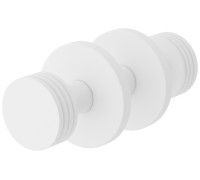 Вешалка для полотенцесушителя двойная Сунержа Каньон белый матовый 30-2010-0004