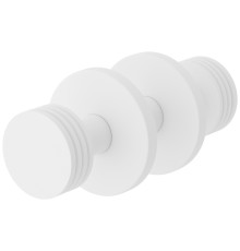 Вешалка для полотенцесушителя двойная Сунержа Каньон белый матовый 30-2010-0004