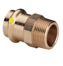 Муфта пресс с внутренней резьбой Viega Profipress G 15x3/4 бронза 346386