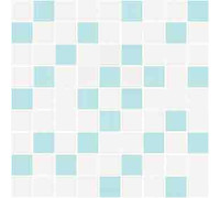 Вставка мозаика Cersanit Tiffany голубой 30х30 см A-TV2L041\G