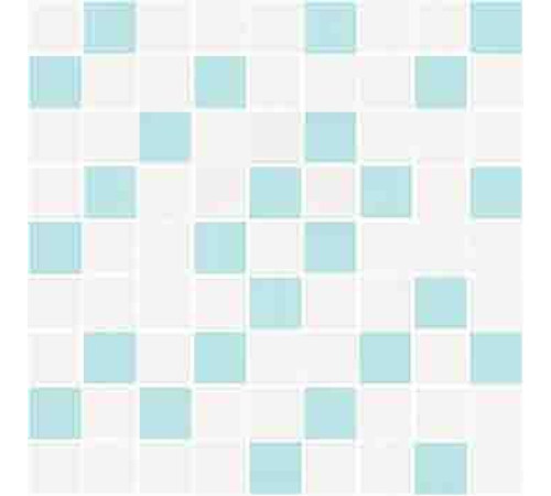 Вставка мозаика Cersanit Tiffany голубой 30х30 см A-TV2L041\G