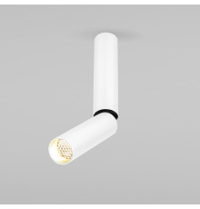 Накладной поворотный светодиодный светильник с антибликовой решеткой Pika 25029/LED 6W 4200K латунь