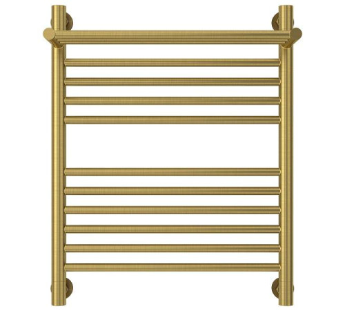 Полотенцесушитель водяной Сунержа Богема+ с 1 полкой 500x600 мм состаренная латунь 051-0223-6050