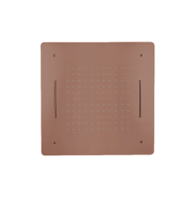 Потолочный душ встраиваемый Boheme Arrey 60 см 2 режима бронза 428-BRB