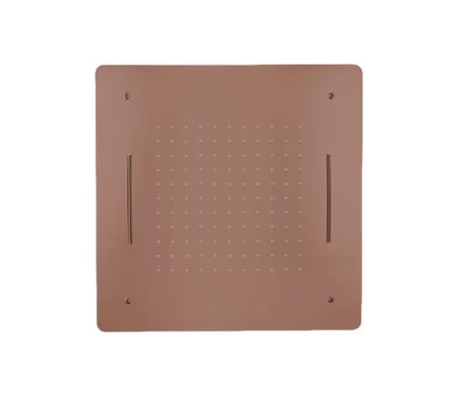 Потолочный душ встраиваемый Boheme Arrey 60 см 2 режима бронза 428-BRB