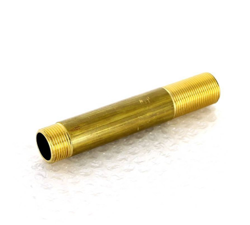 Сгон латунный Tiemme 3/4 x 150 мм наружная резьба 1500257