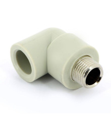 Угольник PP-R FV-Plast с наружной резьбой 20х1/2 216020