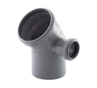 Отвод канализационный РТП 110/50 мм 45° правый НС-1154155