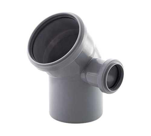 Отвод канализационный РТП 110/50 мм 45° правый НС-1154155