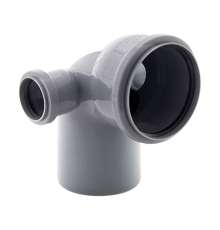 Отвод канализационный РТП 110/50 мм 87° левый/правый НС-1154158