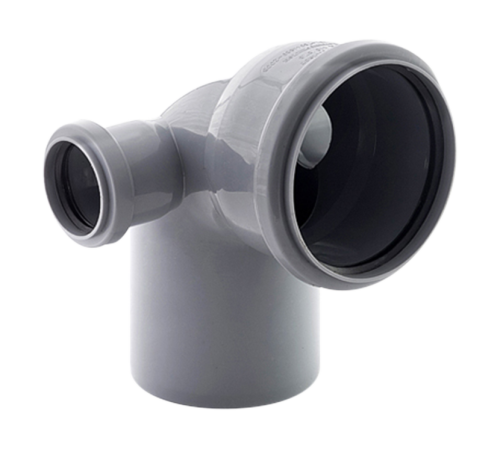 Отвод канализационный РТП 110/50 мм 87° левый/правый НС-1154158