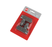 Набор дизайн-вентилей Royal Thermo CUBE угловой 1/2 хром RTE 50.029