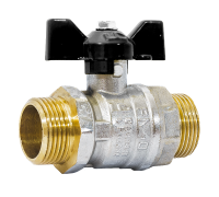 Кран шаровой LD Pride 47.20.Н-Н.Б Ду 20 НР-НР бабочка 47.20.Н-Н.Б