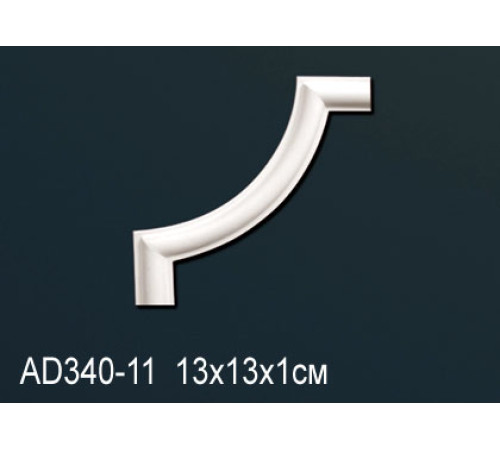 Угловой элемент для молдинга Perfect полиуретан AD340-11