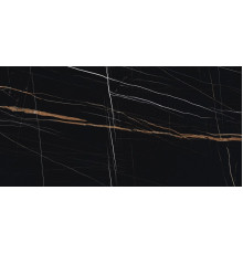 Керамогранит Kerranova Marble Trend K-1004/MR Nero Dorato 60x120 см K-1004/MR/600x1200x11