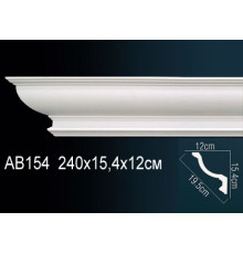 Карниз потолочный Perfect AB154 260x260x2000 мм AB154