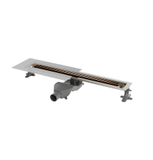 Трап линейный Boheme B&T Infinity 60 см брашированная бронза 981-60-BRB