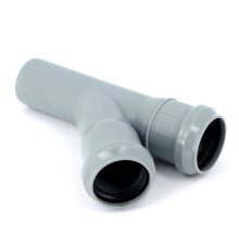 Тройник канализационный Sinikon Стандарт 32x32 мм 45° 508001.R