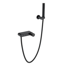 Смеситель для душа Boheme Stick с душевым набором черный 123-BB.2