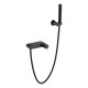 Смеситель для душа Boheme Stick с душевым набором черный 123-BB.2