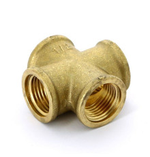 Крестовина латунная Uni-Fitt 1/2 ВР 619G2222