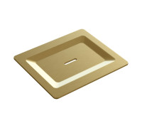 Мыльница для полки Boheme Space 16 x 10 см матовое золото 10966-MG-SOAP