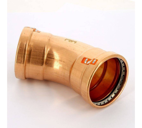 Угол пресс 45° Viega Profipress XL медь 88.9 мм 476915