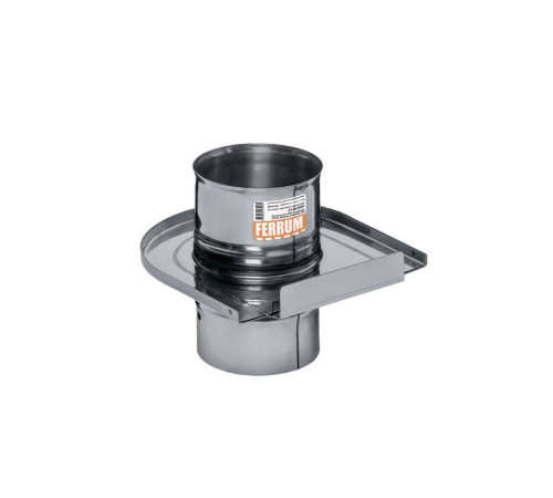 Шибер-задвижка Ferrum AISI 430 0.8 мм 150 мм Af5204