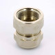 Муфта обжимная никелированная Uni-Fitt 20x3/4 ВР 661N7300