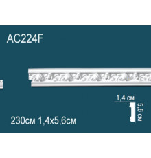 Молдинг Perfect AC224F полиуретановый гибкий с рисунком AC224F