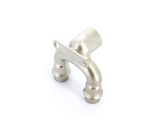 Водорозетка пресс-В проходная Viega Sanpress Inox 15x1/2 693718