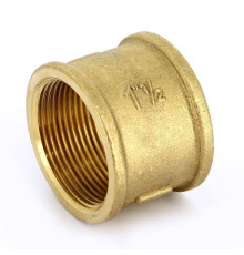 Муфта латунная Uni-Fitt 1 1/2 дюйма ВР-ВР 602G6600