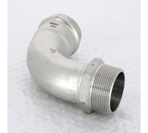 Угол пресс-Н нержавеющая сталь Viega Sanpress Inox 54x2 436964