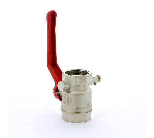 Кран шаровой Itap Ideal ВВ с заглушкой и дренажным вентилем рычаг 1 1/4 1150114