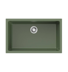 Кухонная мойка Omoikiri Okinoshima 76-U/I-OL Natceramic 76x46 см olive 4997147