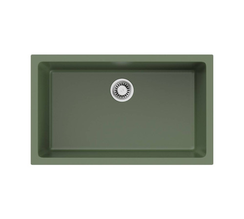 Кухонная мойка Omoikiri Okinoshima 76-U/I-OL Natceramic 76x46 см olive 4997147