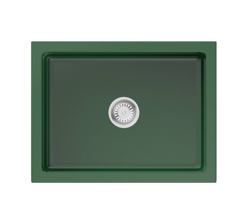 Кухонная мойка Omoikiri Mikura 61-RG Glossy Natceramic 61x46 см royal green 4911255