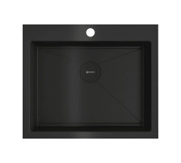 Кухонная мойка Omoikiri Akisame 59-GB 59x51 см графит 4997014