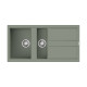 Кухонная мойка Omoikiri Kitagawa 100-2-WG Artceramic 100x51 см wind green 4993252