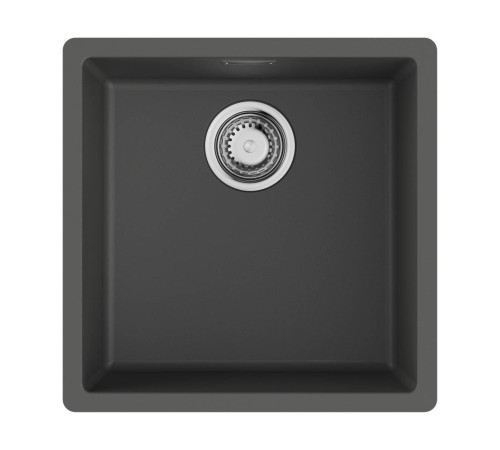 Кухонная мойка Omoikiri Yamakawa 45T-Integra-PL Tetogranit 45.6 x 45.6 см платина 4997256