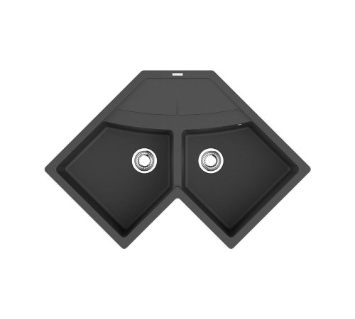 Кухонная мойка Omoikiri Sumi 83C-BL Tetogranit 102.1x83 см черный 4993864