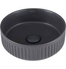Раковина-чаша Allen Brau Fantasy 36х36х12 см антрацит 4.11032.AN